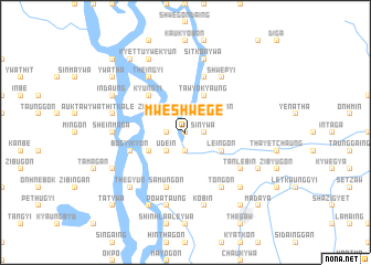 map of Mweshwege