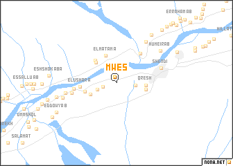 map of Mwes