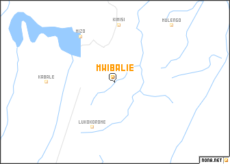 map of Mwibalie