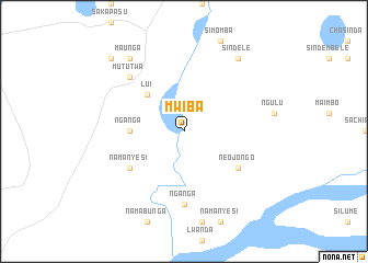 map of Mwiba