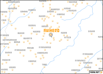 map of Mwihero
