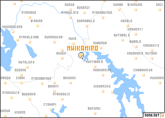 map of Mwikamiro