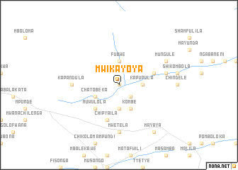 map of Mwikayoya