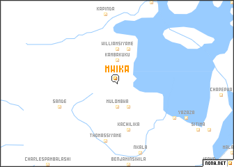 map of Mwika