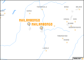 map of Mwilambongo