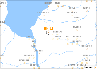 map of Mwili