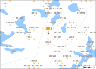 map of Mwimbi