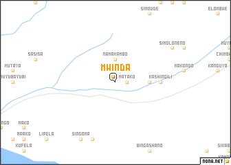 map of Mwinda