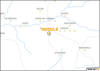 map of Mwindila