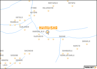 map of Mwindisha