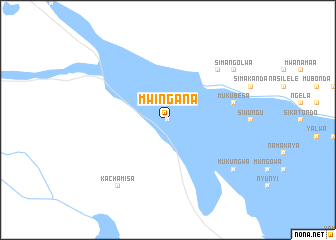 map of Mwingana