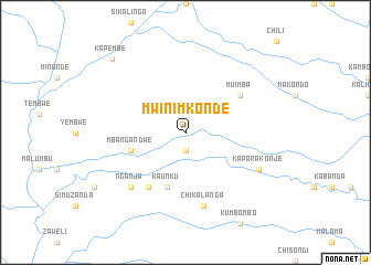 map of Mwinimkonde