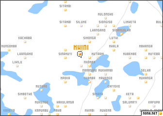 map of Mwini