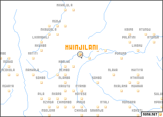 map of Mwinjilani