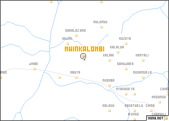 map of Mwinkalombi