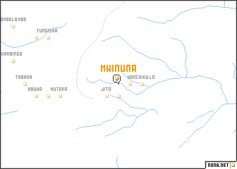 map of Mwinuna