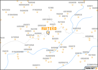 map of Mwiteka