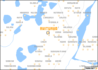 map of Mwitumwa