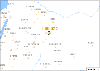 map of Mwivuza