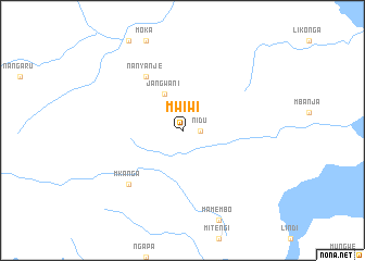 map of Mwiwi