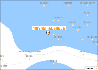 map of Mwiya Siwelewele
