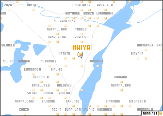 map of Mwiya