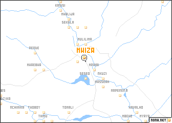 map of Mwiza