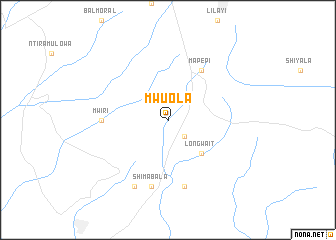map of Mwuola