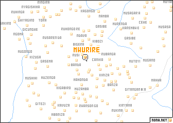 map of Mwurire