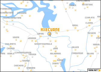 map of Mʼxecuane