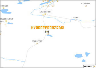 map of Myagozero-Ozadki