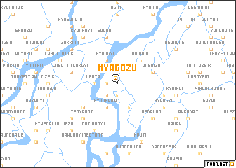 map of Myagozu