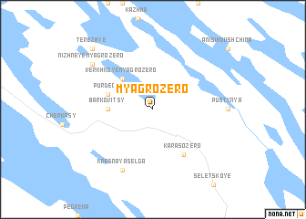map of Myagrozero