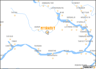 map of Myahnit