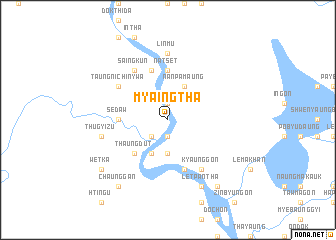 map of Myaingtha