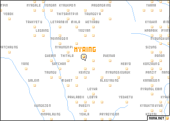 map of My-aing