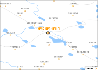 map of Myakishevo