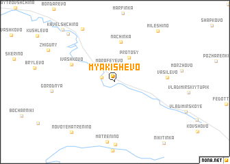 map of Myakishevo