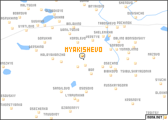 map of Myakishevo