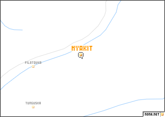 map of Myakit