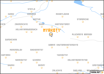 map of Myakoty