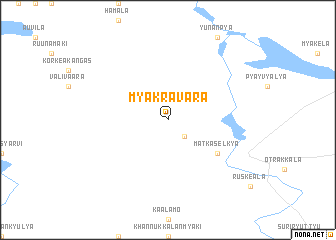map of Myakravara