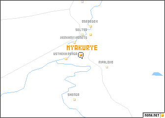 map of Myakur\