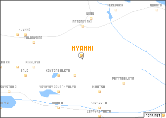 map of Myammi