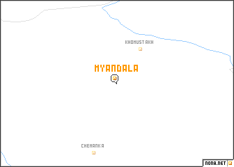 map of Myandala