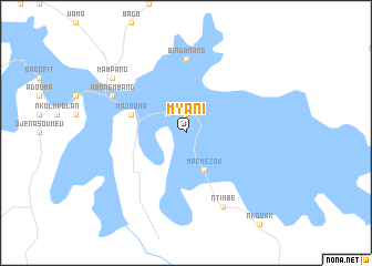 map of Myan I