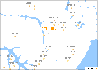 map of Myariro