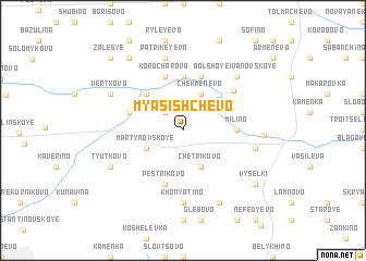 map of Myasishchevo