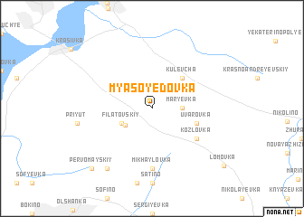 map of Myasoyedovka