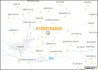 map of Myasoyedovo